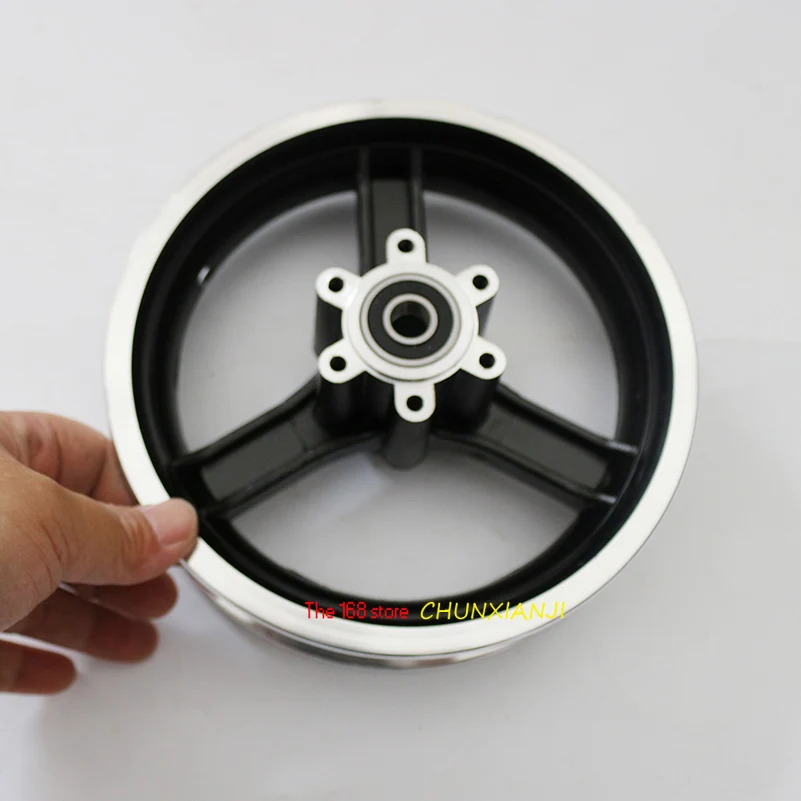 10 inch Electric scooter wheel hub aluminum alloy rims x2 x2.125 x2.50 x2.25 tires motorcycle wheel rims