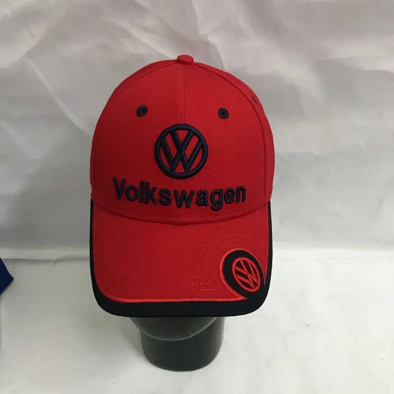 2019 новый Volkswagen Бейсбол кепки логотип для автомобиля Вышивка Регулируемый snapback капюшон шляпа мужская для женщин