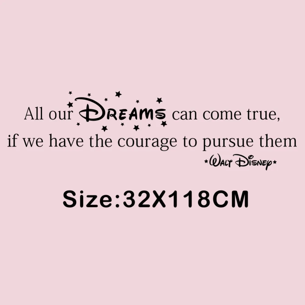 Виниловые наклейки для детской комнаты с мотивами сериала все наши мечты могут