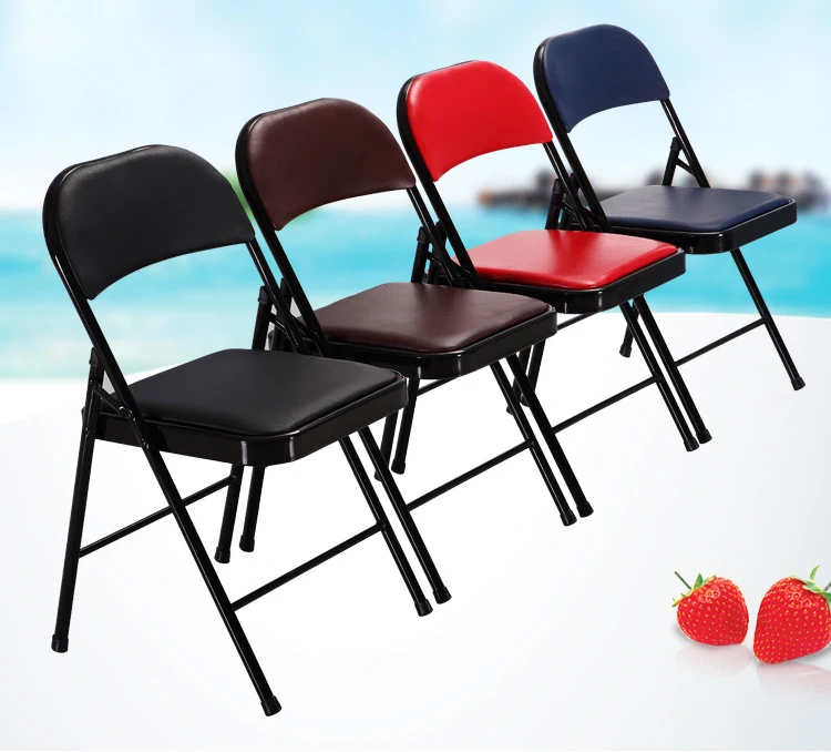 

living room chair PU seat black red color bedroom study computer stool retail wholesale free shipping