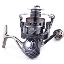 2000-7000 серия полностью Металлическая Рыболовная катушка спиннинговое колесо 5,2: 1 Передаточное отношение 13BB двойной подшипник кормушка для карпа Spining Reels Carrete