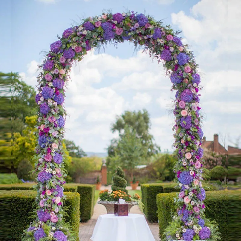 

Wedding Decoration Backdrop Stand wrought iron arch flower stand Stage Background Frame party event festival garden decoration