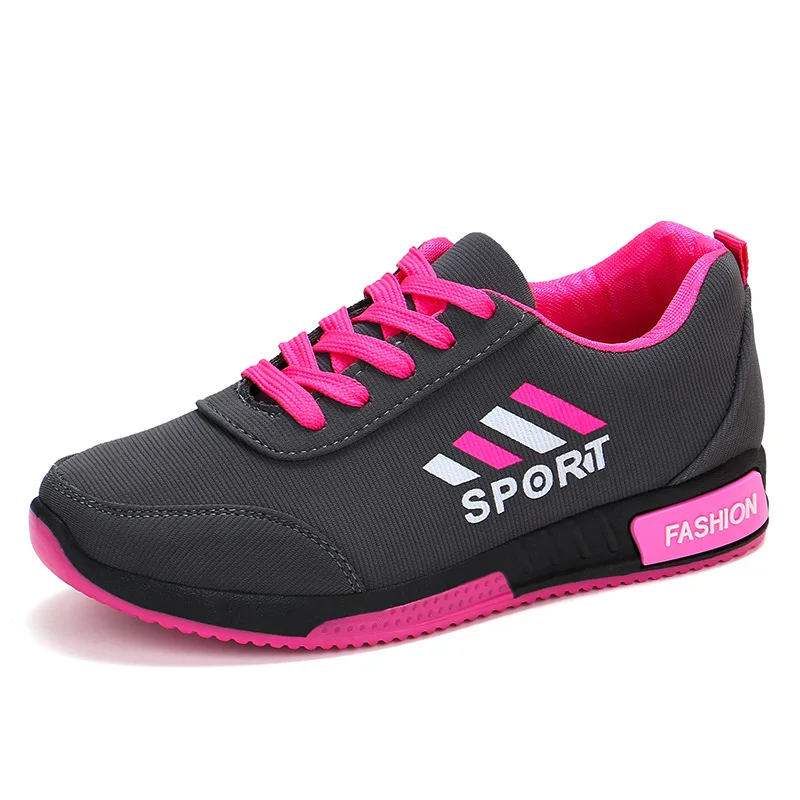 

2019 Women's Sneakers Fashion Round Toe Cross Straps Flat Sneakers Sport Walking Running Shoes Breathable Casual Shoes Hot B1309