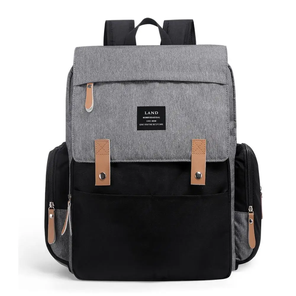 

Diaper Bag Backpack Mummy Bags Nylon Hasp Nappy Stroller Baby Organizer Travel Maternity Backpacks Waterproof Anti-theft