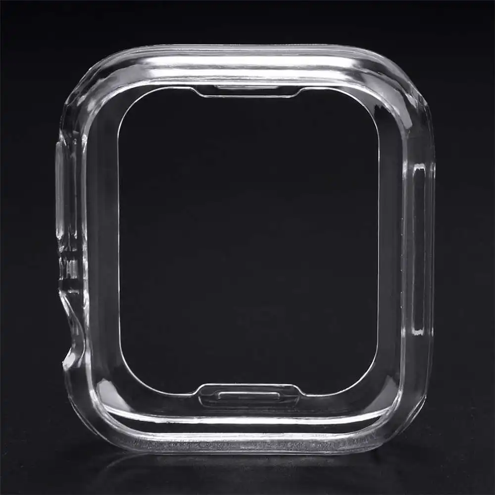 

Transparent Ultra-thin Soft Silicone TPU Protector Case Cover For Apple Watch 44mm 40mm 42mm 38mm for iWatch Band Series 1 2 3 4