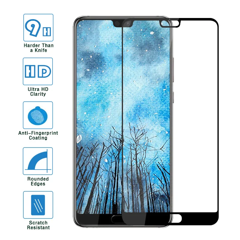 Для Huawei P20 Защитная пленка для экрана закаленное стекло P 20 5 8 дюймов