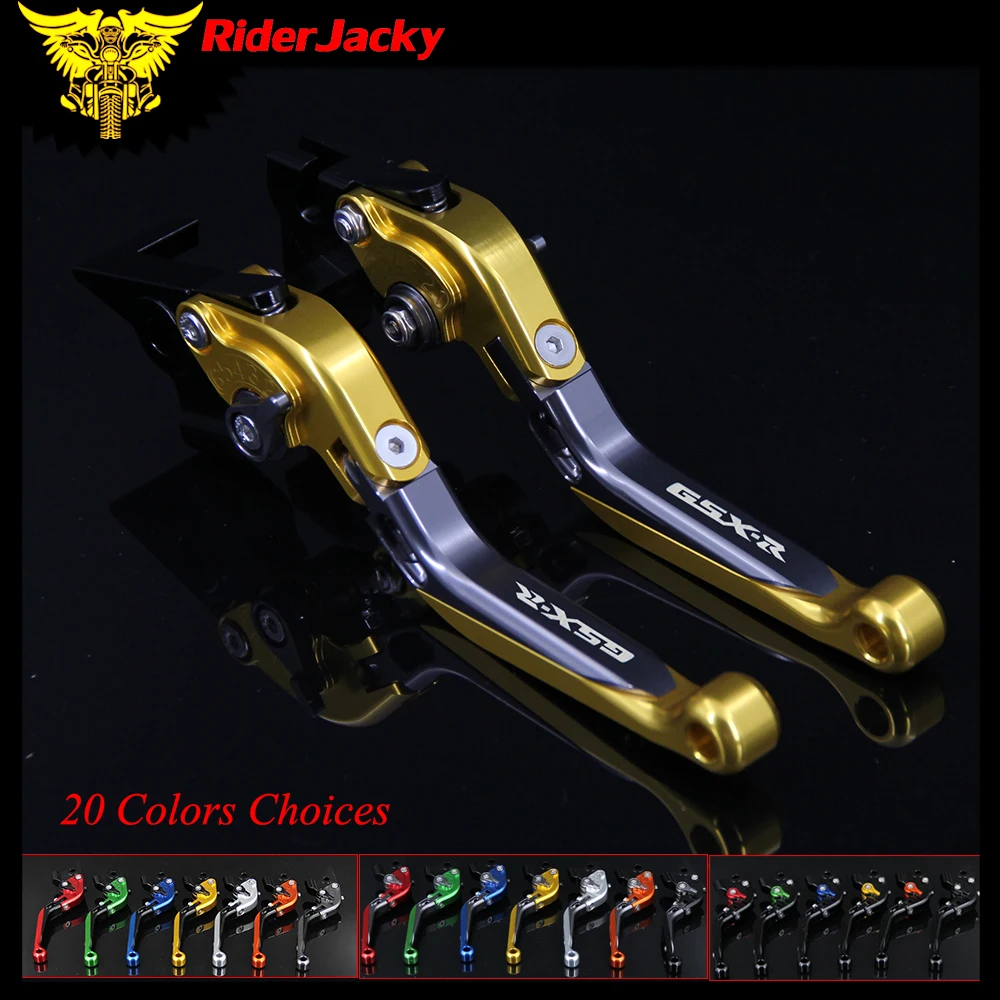 

RiderJacky 1 Pair Red Folding Extendable Brake Clutch Levers For Suzuki GSXR1000 GSXR 1000 2005-2006
