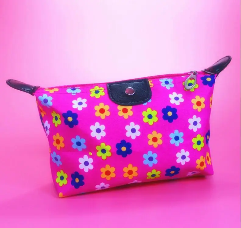 

Colorful cosmetic bag candy color small cosmetic bag foldable waterproof wash storage bag trousse maquillage femme toilettas