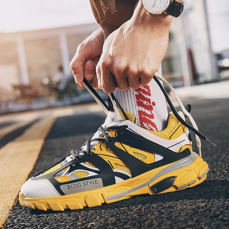 

2019 New Arrival Running Shoes For Men Breathable Soft Anti Slip Hard Wearing Men Trainers Shoes Outdoor Jogging Sneakers Men