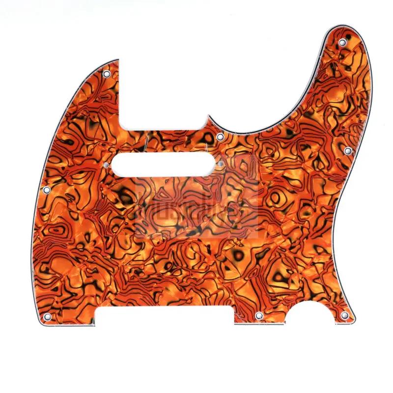 

Shell Tiger Spot 4Ply TL Guitar Pickguard For US/Mexico Made Standard FenderTele Modern Style