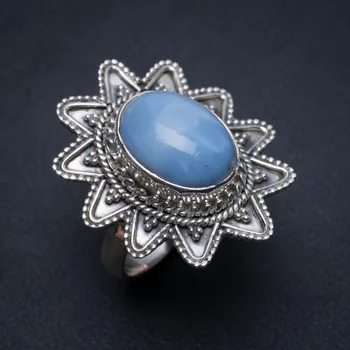 

Natural Owhyee Opal Handmade Boho 925 Sterling Silver Ring, US Size 8 S2591