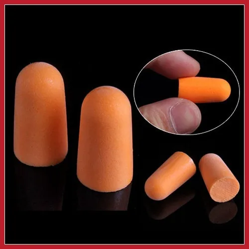 Pleased! dollarmart 1 Pair Foam Soft Ear Plugs Noise Reduction Earplugs