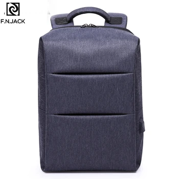 

F.N.JACK New Travel Backpack Computer Backpacks Male Student Bagpack Waterproof Shoulder Bag Designer Laptop Bookbags Unisex