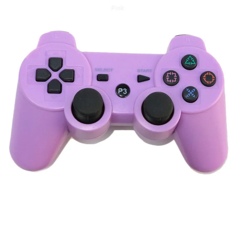 Для sony PS3 Bluetooth контроллер геймпад Манетт для sony Play Station 3 джойстик беспроводной геймпад SIXAXIS двойная вибрация - Цвет: Фиолетовый