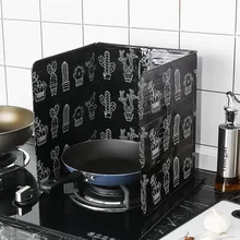 US $2.33 34% OFF|Cactus Printed Aluminum Foil Oil Block Oil Barrier Stove Cook Anti Splashing Oil Baffle Heat Insulation Kitchen Utensils-in Racks &amp; Holders from Home &amp; Garden on Aliexpress.com | Alibaba Group