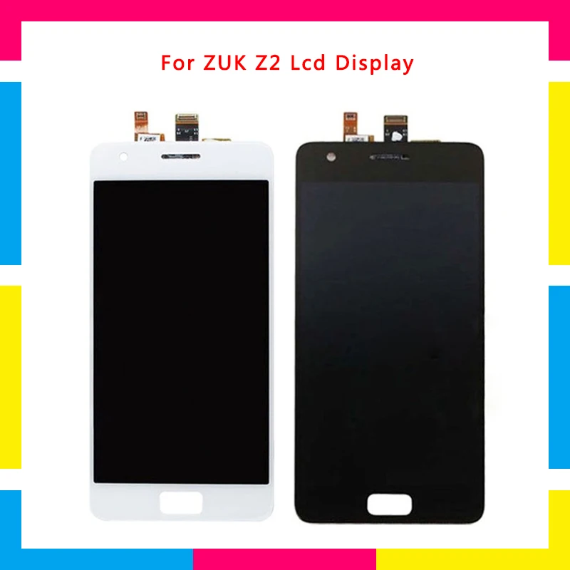 

5Pcs/lot Replacement LCD Display Screen With Touch Screen Digitizer Assembly For Lenovo ZUK Z2