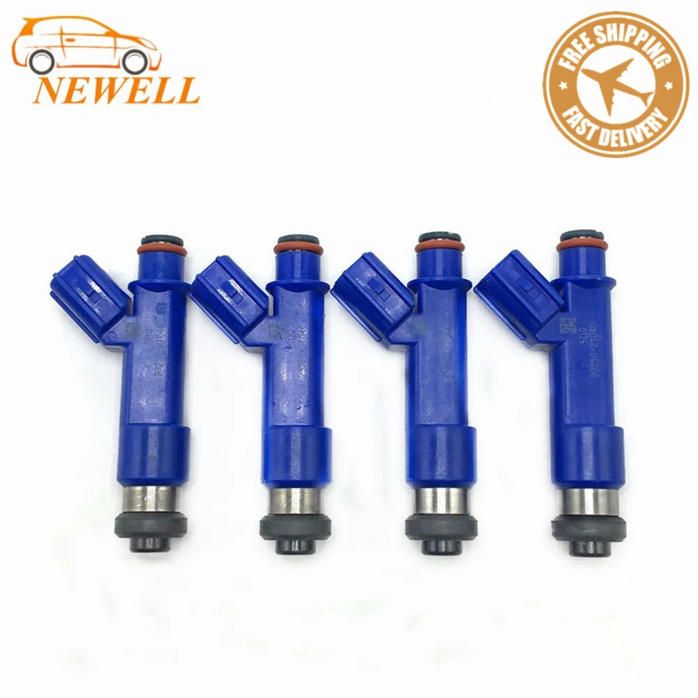 4x 23209-21040 23250-21040 топливный инжектор для TOYOTA JP COROLLA AXIO, FIELDER 06~ 12 COROLLA 01~ 06 ALLION, Премиум 2007 1.5L 1NZFE