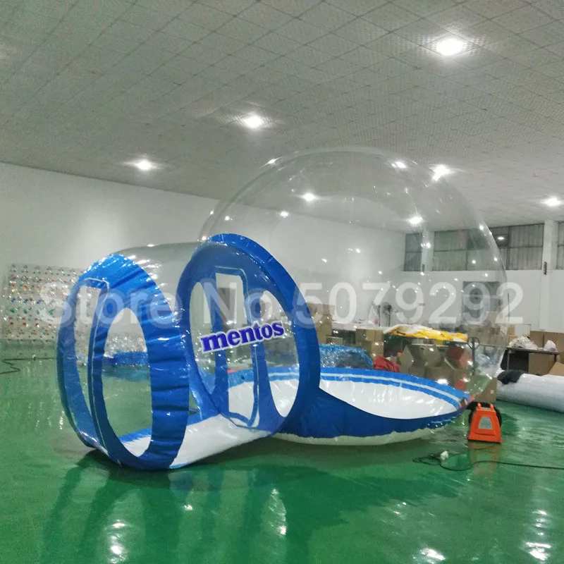 Красивая надувная прозрачная Брезентовая палатка Igloo диаметром 3 м/4 м/5 м