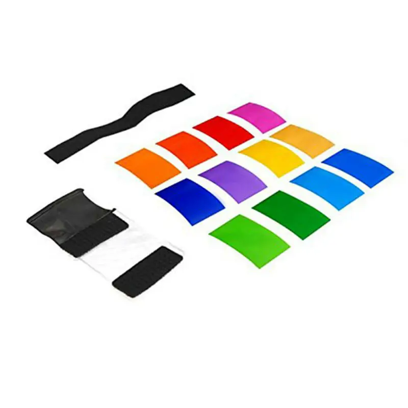 12 color flashlight Lamp shade flash  (5)