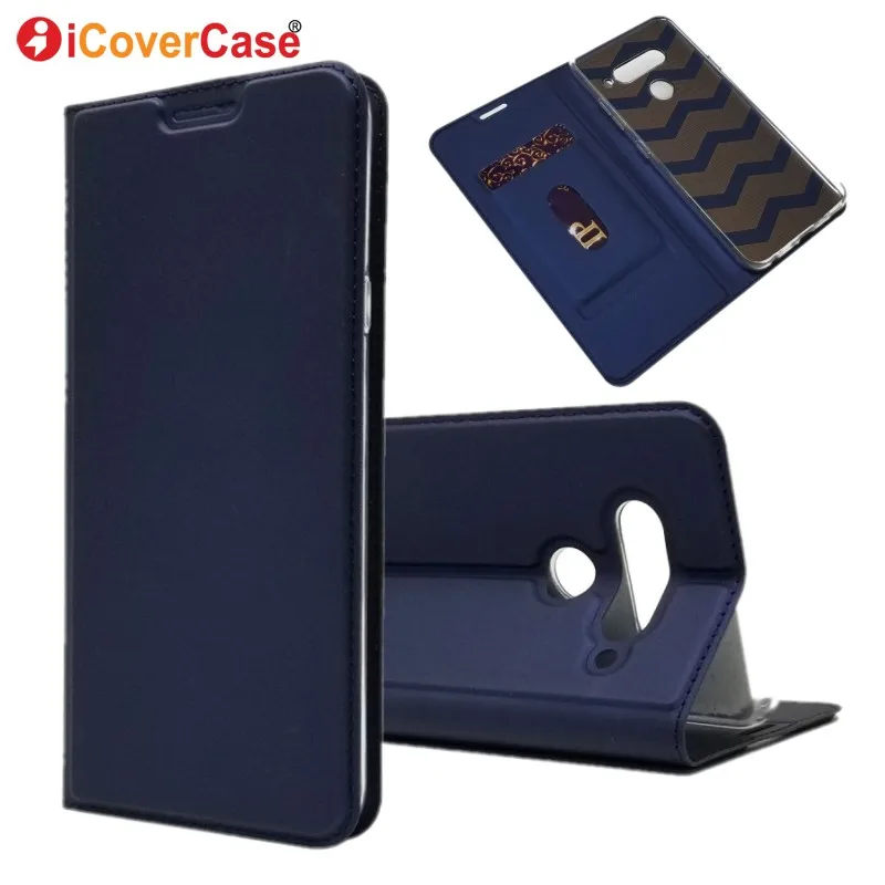 

Luxury PU Leather Case For LG Q6 Q8 G6 G7 V20 V30 V40 ThinQ Case Fashion Flip Cover Magnetic Coque Card Capinhas Phone Accessory