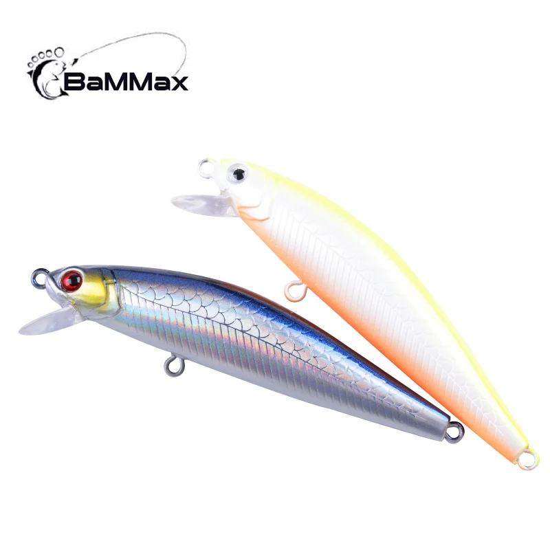 Рыболовная приманка 1 шт. 6 8 г 7 5 см Minnow плавающий воблер жесткая наживка 3D глаза
