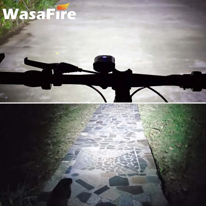 6000LM Bicycle Ligjht 2*XM-L T6 LED USB Bike Front Lights Waterproof Road MTB Bike Light Lamp Headlight Outdoor Cycling Camping