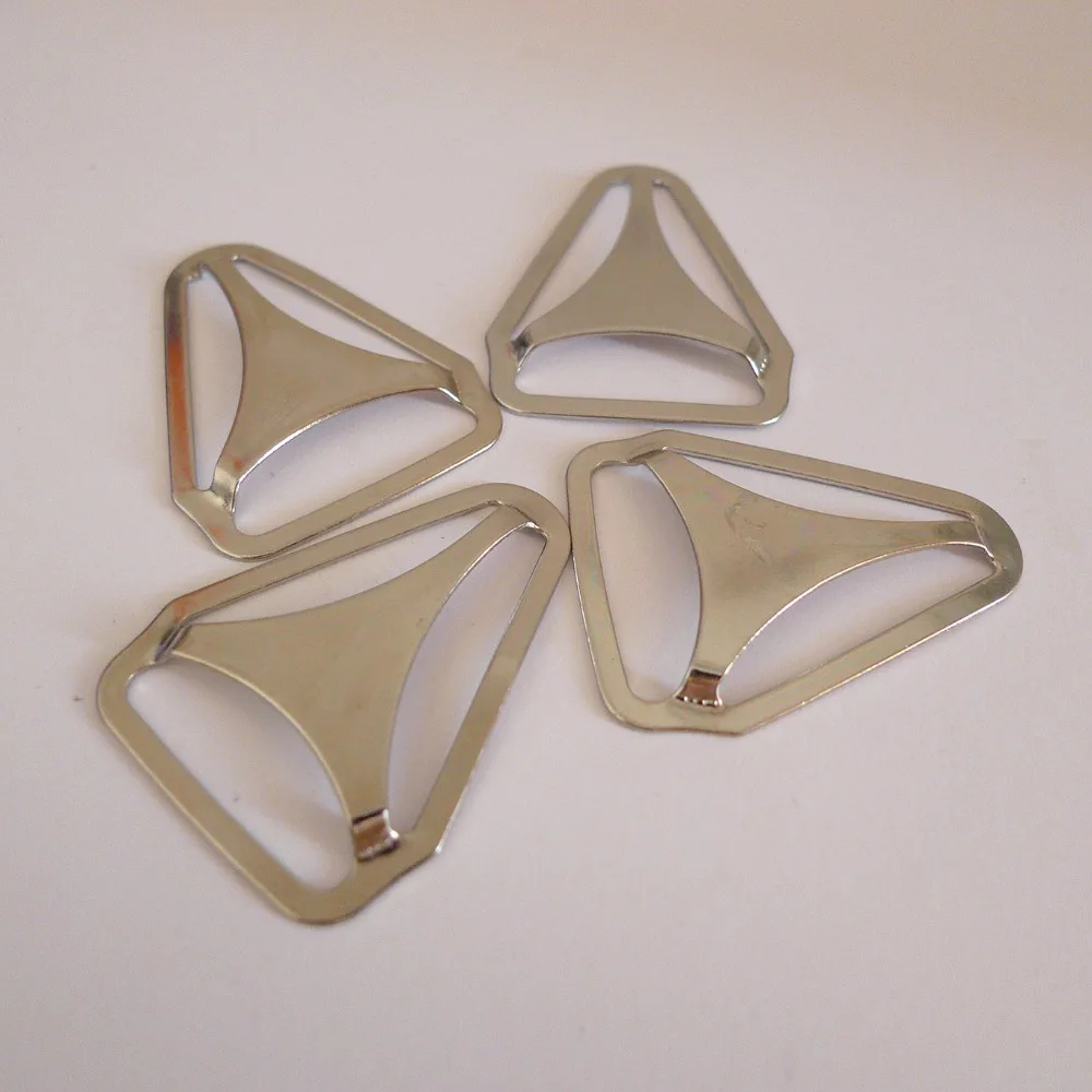 

50pcs 1" 25mm Suspender Clips Triangle Hardware Supplies Suspender Hardware
