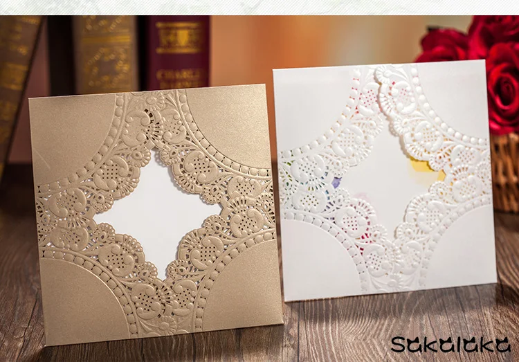Custom Invitations Unique Wedding Watercolor Art