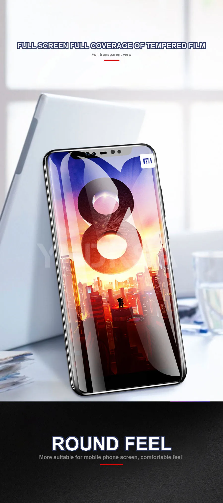 9D Защитное стекло для Xiaomi mi 8 9 SE A1 A2 Lite mi Max 3 2 Note 3 Pocophone F1 закаленное защитное стекло для экрана