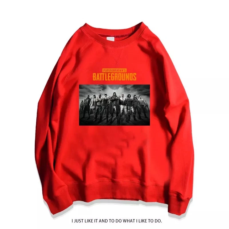  [STOCK]2018 Hot Game PUBG Playerunknown's Battlegrounds Autumn thin Hoodies Unisex S-XXXL For Hallo