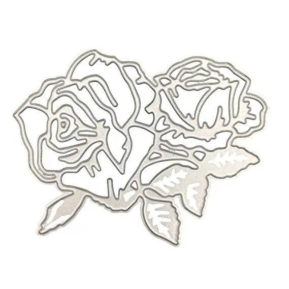

1PCS Rose flower Metal Cutting Dies Scrapbooking Craft Dies New 2018 Die Cut Stamps Embossing Stencils Paper Cards Making