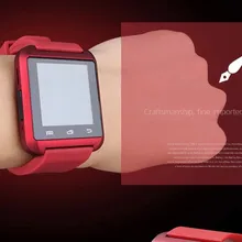 100 шт. U8 Bluetooth Смарт часы U Смарт-часы без альтиметр барометр для IPhone 4/5S/6/ 6 s/7 Телефона Android смартфон часы