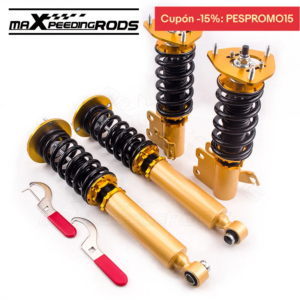 Coilovers & Camber Plates Kit For Nissan S14 200SX 240SX 94 98 Coil