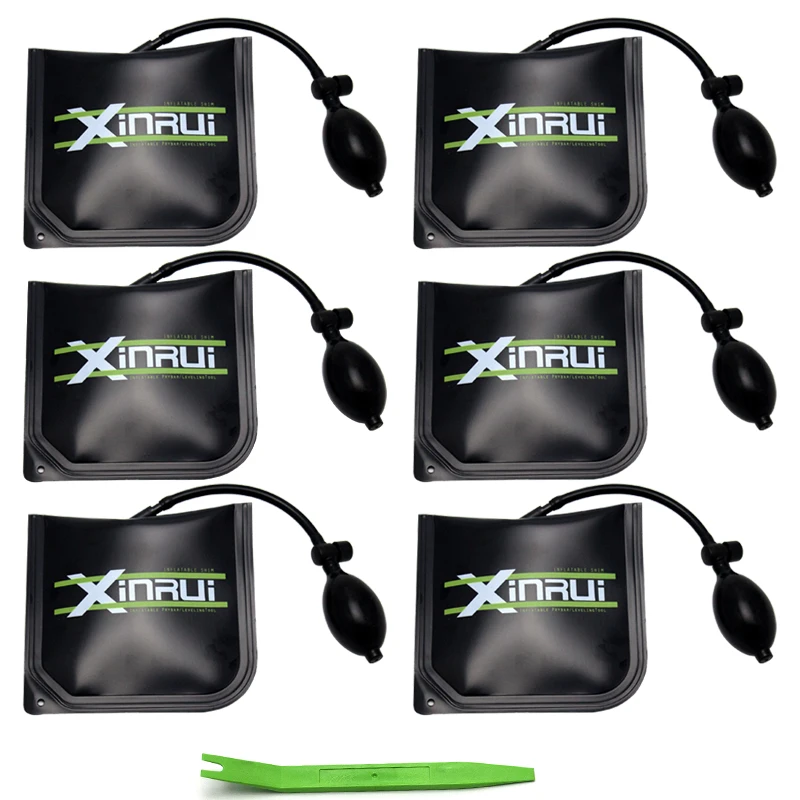 

Professional Open Car Door Strong Airbag 6pcs Medium Size Air Pump Wedge Lock Pick Set Lock Auto Air Wedge Airbag Opening Tools