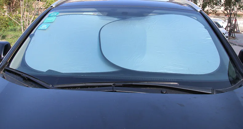 Silver Coated Sun Block Suit for Automobile in Summer with Front Shield Side Shield and Back Shield Car Accessories