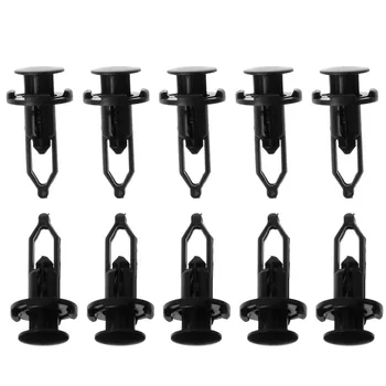 

QILEJVS 10Pcs Car Bumper Retainer Clips Fasteners Ref# 52161-02020 for Toyota Lexus