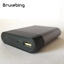 Универсальный портативный блок питания DIY, 4X18650, зарядное устройство, 5 В/1 А, чехол для зарядного устройства для Xiaomi, для телефона 5, 6, чехол для зарядного устройства