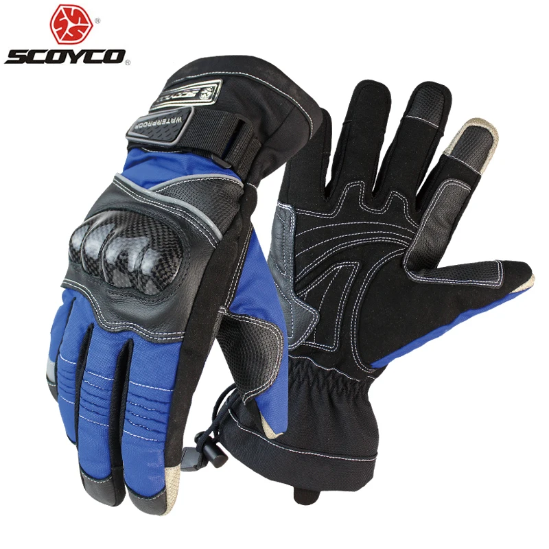 

Scoyco M15B-2 Motorcycle Gloves Winter Warm Waterproof Windproof Protective Sports Racing Gears Accessories luvas Free Shipping