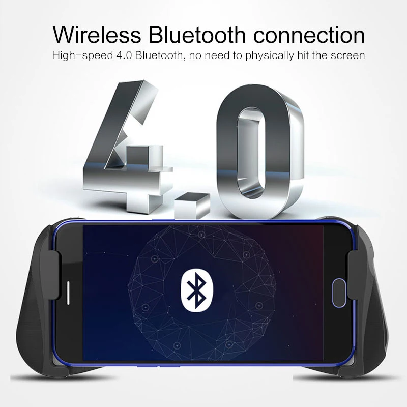 

Bluetooth 4.0 Gamepad PUBG Controller PUBG Mobile Triggers Joystick Wireless Joypad for IPhone XS for Android Tablet