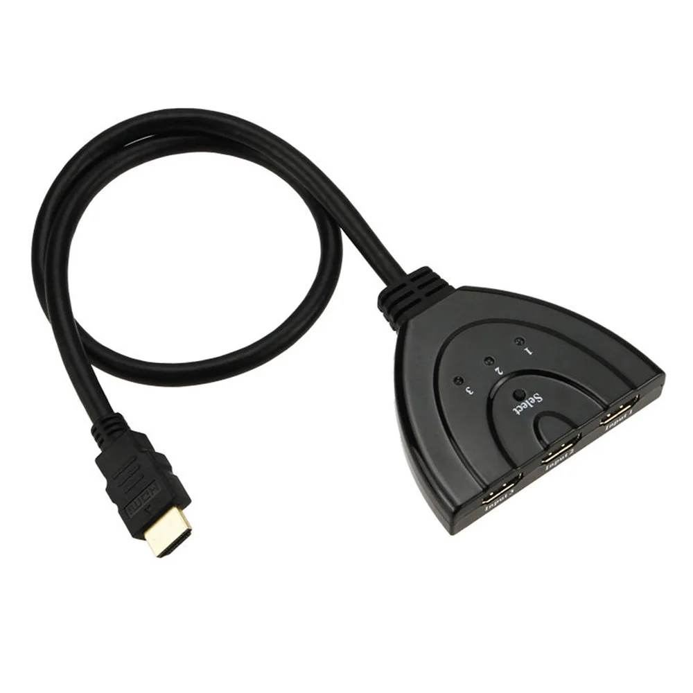 MEMTEQ 3 порта HDMI 1 1080P переключатель разветвитель для HDTV PS3 DVD Xbox One 360 Pigtail кабель