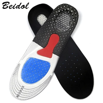 

Free Size Unisex Orthotic Arch Support Shoe Pad Sport Running Gel Insoles Insert Cushion for Men Women US14 Bodys Treatment