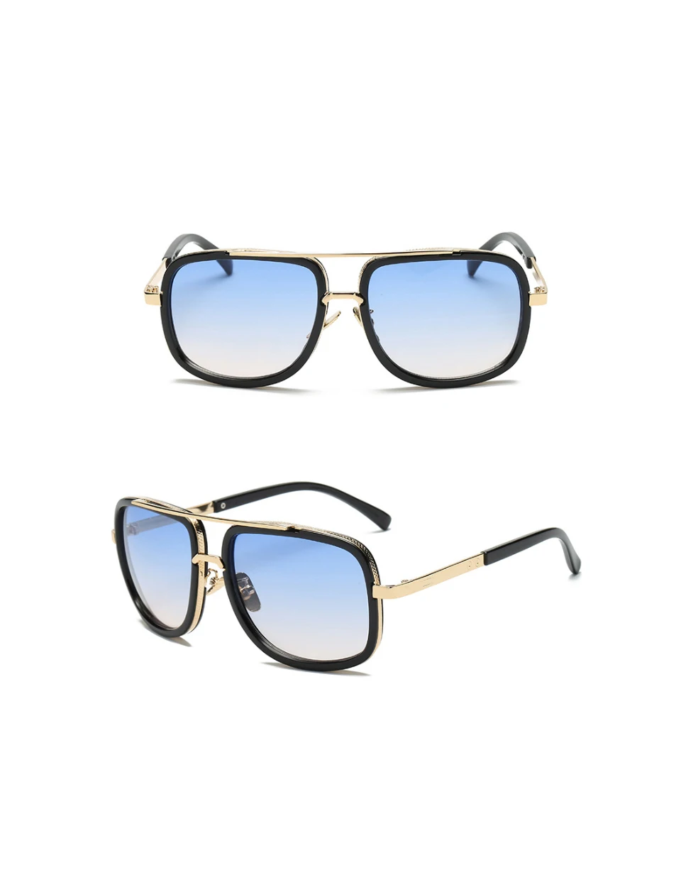 jumlai 2019 New Fashion Big Frame Sunglasses Men Square Fashion Glasses for Women High Quality Retro Sun Glasses Vintage Gafas (10)