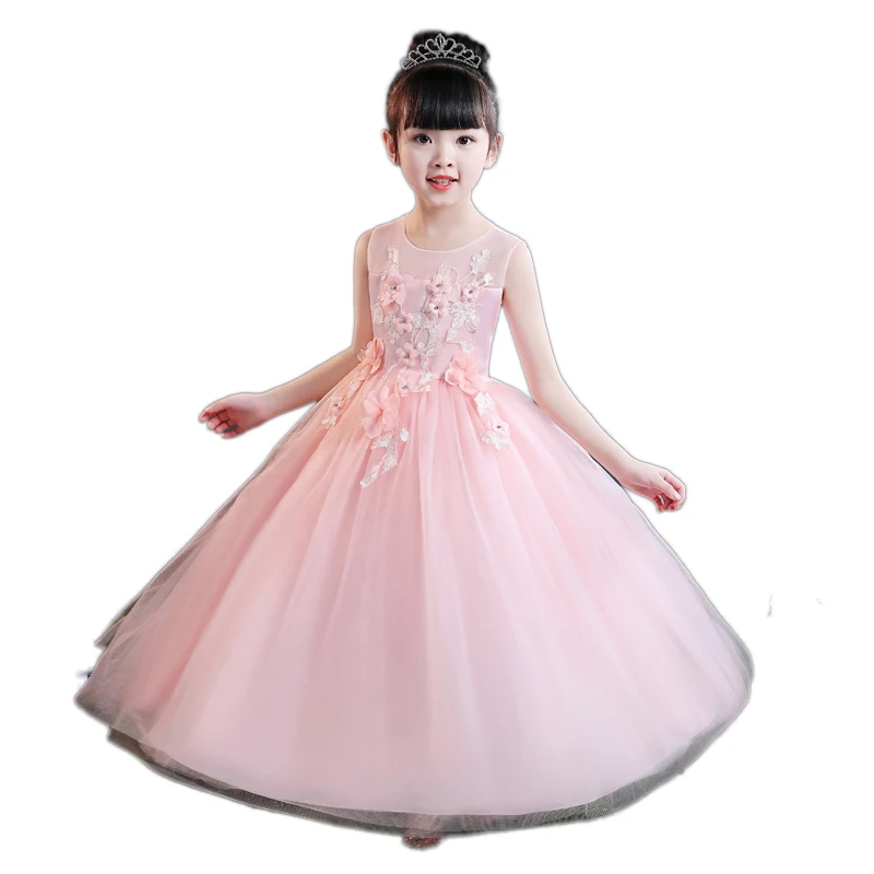 New Baby Girl Evening Dress Elegant Baby Girls Princess Party Dresses Kids Flower Girls Wedding Dress Birthday Christmas Costume цена New Baby Girl Evening Dress Elegant Baby Girls Princess Party Dresses Kids Flower Girls Wedding Dress Birthday Christmas Costume цены онлайн