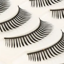 2017 Big sale! 5 Pair Fashion Natural Handmade Long False Black Eyelashes Makeup maquiagem