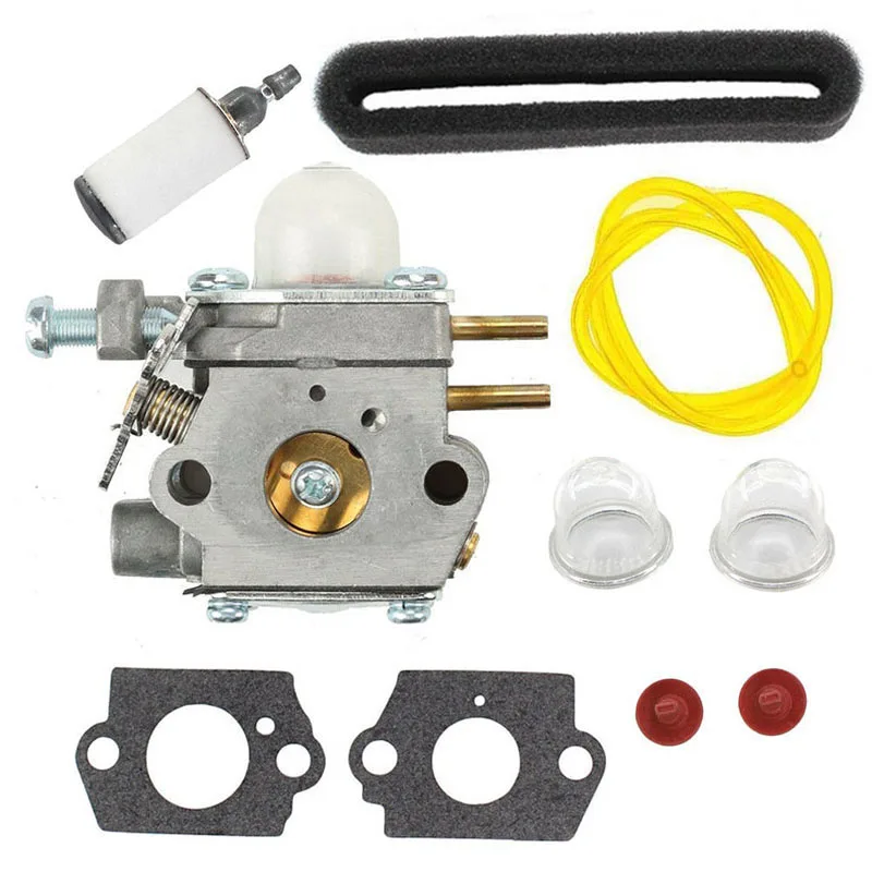 

Primer Bulbs Carburetor Kit Fuel Line Check Valve Replacement Lawn Mower For Cub Cadet BC210 BC280 Gaskets Air Filter