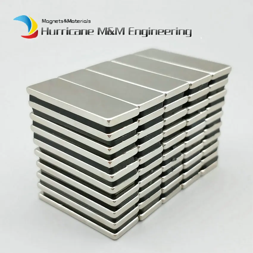 NdFeB магнит блок 30x10x2 мм мощный неодимовый Постоянные Магниты редкоземельные