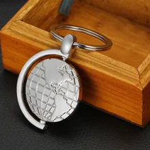Творчески Глобусы психического брелок для ключей сумка Шарм порте скрипичный ключ llaveros Key Finder брелок держатель chaveiros