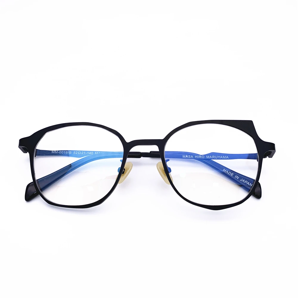 

Belight Optical Japan Design 2019 Irregular Shape Men Women personality Unique Glasses Frame Prescription Eyeglasses 0018