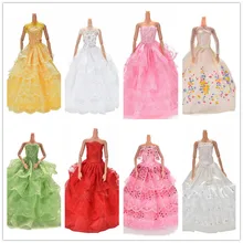 11,11 распродажа, ручная работа, многослойные платья принцессы, вечерние платья, свадебное платье для Барби, кукольный домик, костюм, одежда