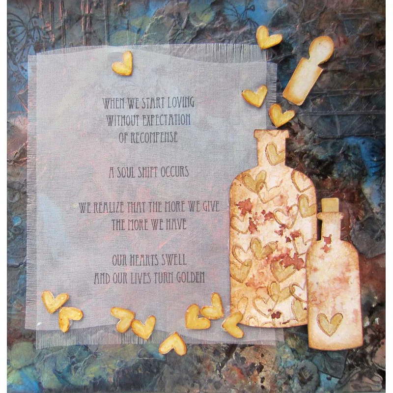 

WINE BOTTLE Set DIY Cutting Dies Carbon Steel Template Scrapbooking Embossing Paper Card Photo Album Making Handicraft